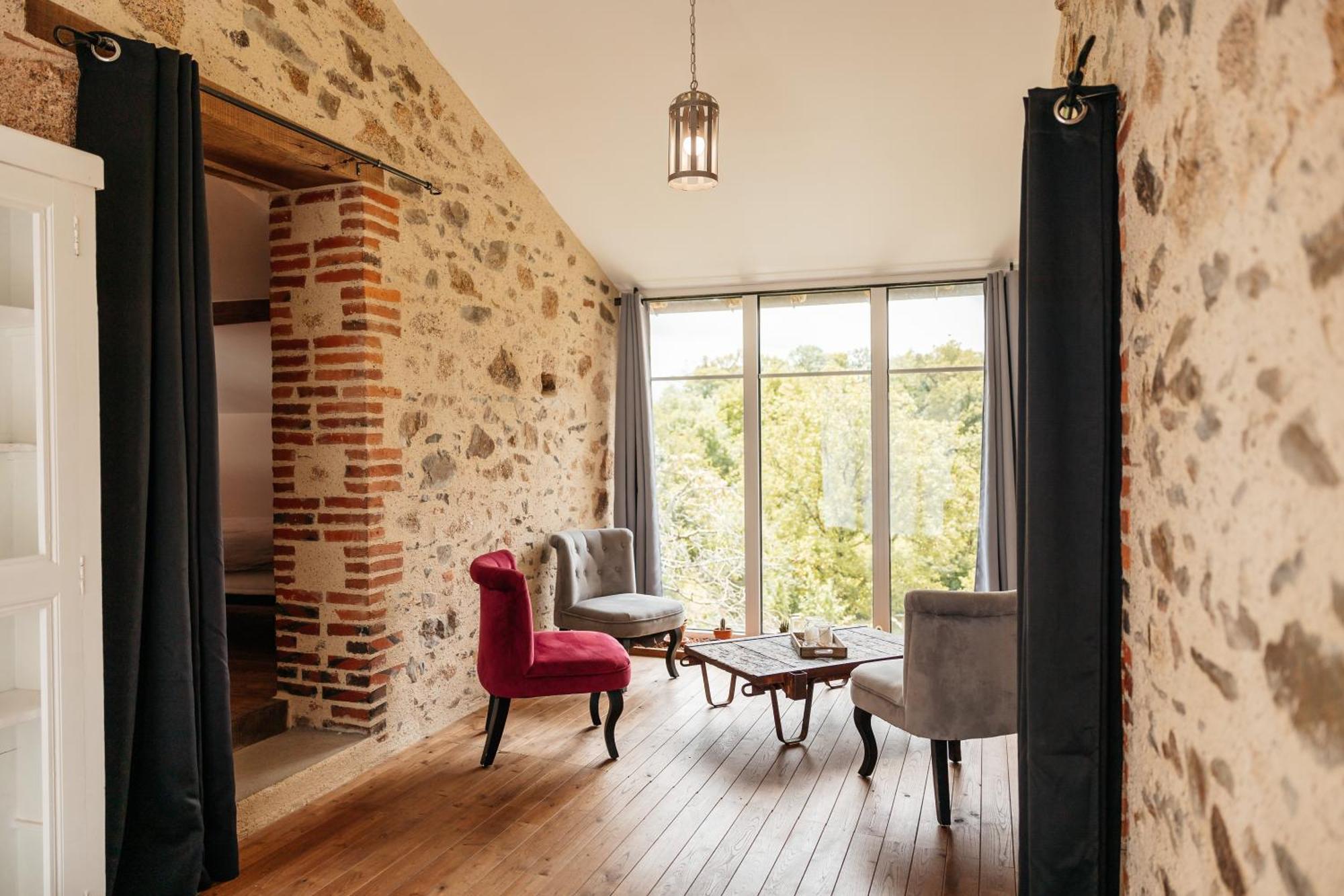 Le Logis Du Prieure Villa Les Châtelliers-Châteaumur Екстериор снимка